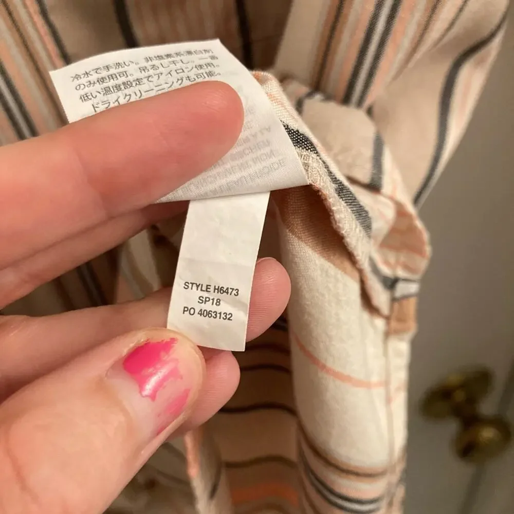 Madewell Courier Shirt in Aldwin Stripe - Size S - Picture 6 of 6